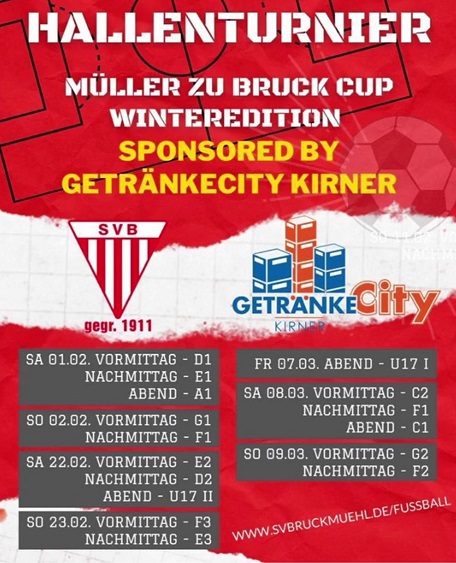 Save the date: Müller zu Bruck Cup Winteredition 2025