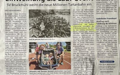 Einweihung als Lauf-Event