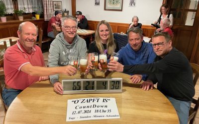 Offizieller Countdown-Start zur „Fünften Bruckmühler Jahreszeit“ 2024
