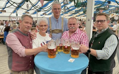 Internationales 50-jähriges Hochzeitsjubiläum auf der SVB-Wiesn_2024