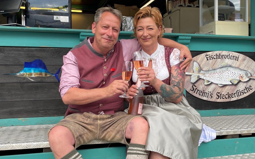 26-jähriges Hochzeitsantrag-Jubiläum vom Wiesn-Bürgermeister Rene Blazek