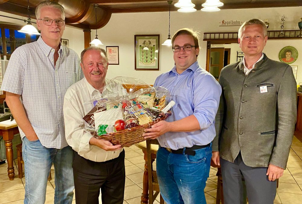 Abschiedspräsent für Klaus Christoph