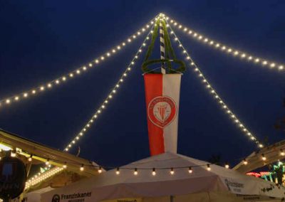 2016 Volksfest Bruckmuehl - Nachthimmel
